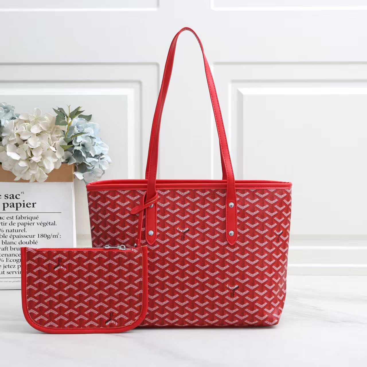Saint Louise PM Tote Bag & Pouch