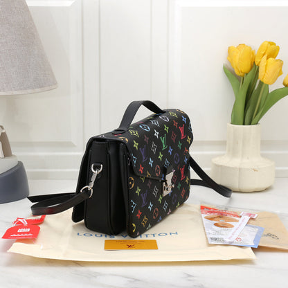 TM Monogram Multicolor Pouch