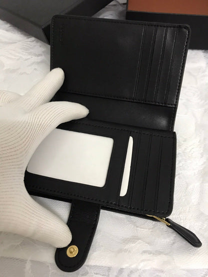 C Signature Medium Corner Zip Wallet
