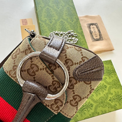 Horsebit Chain Small Shoulder Bag