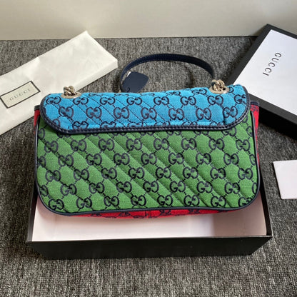 Marmont Multicolor Chain Shoulder Bag