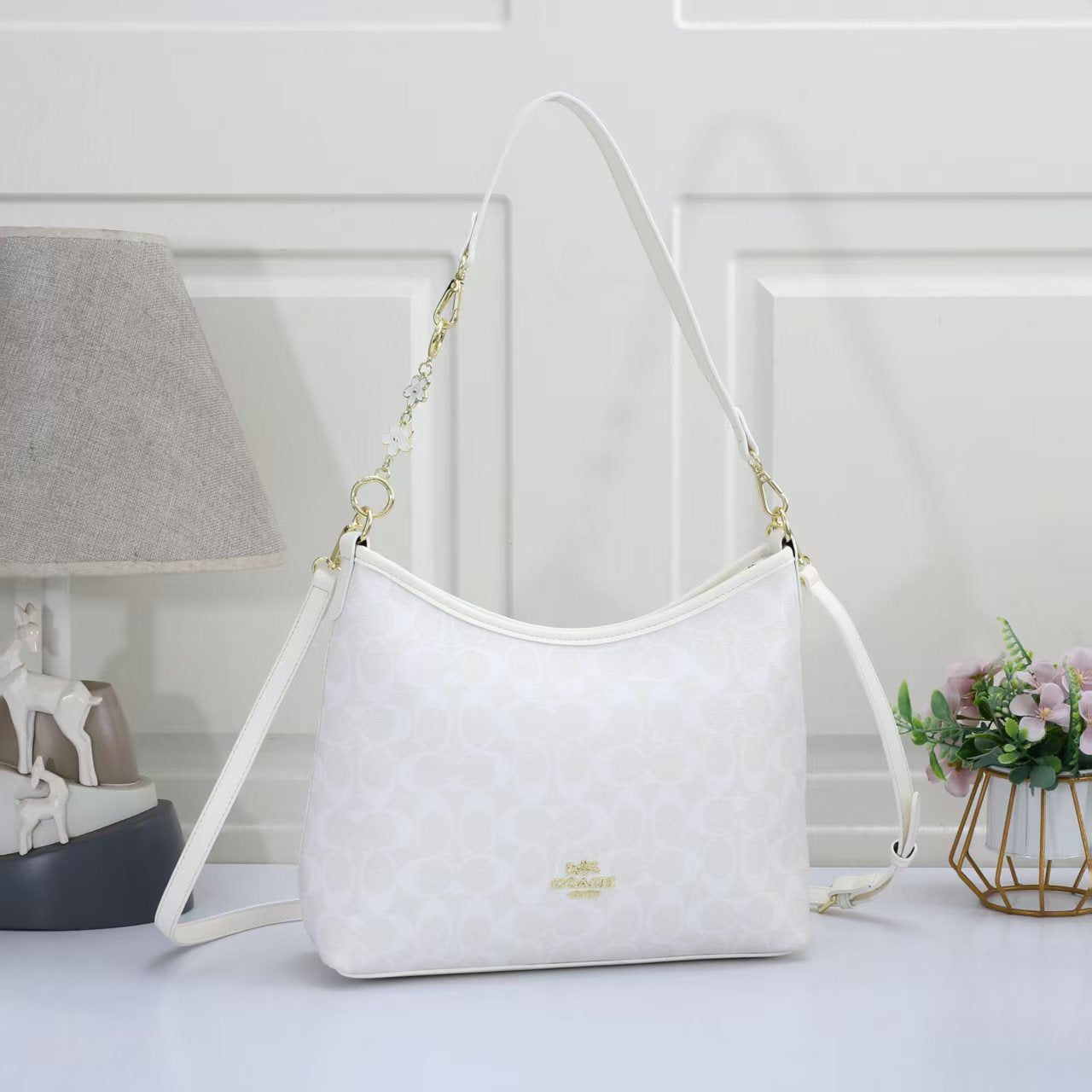 Canvas Convertible Shoulder Bag