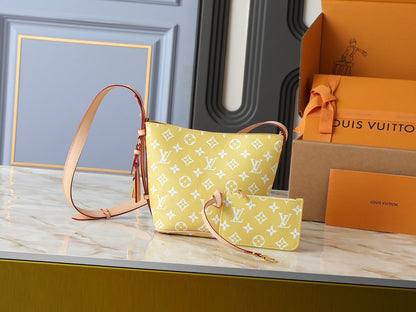 All In Bucket Monogram Bag & Pouch