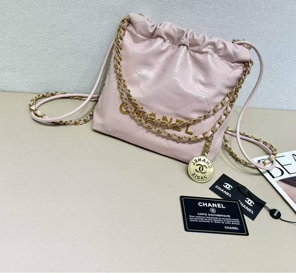 Shiny Mini Chained Handbag