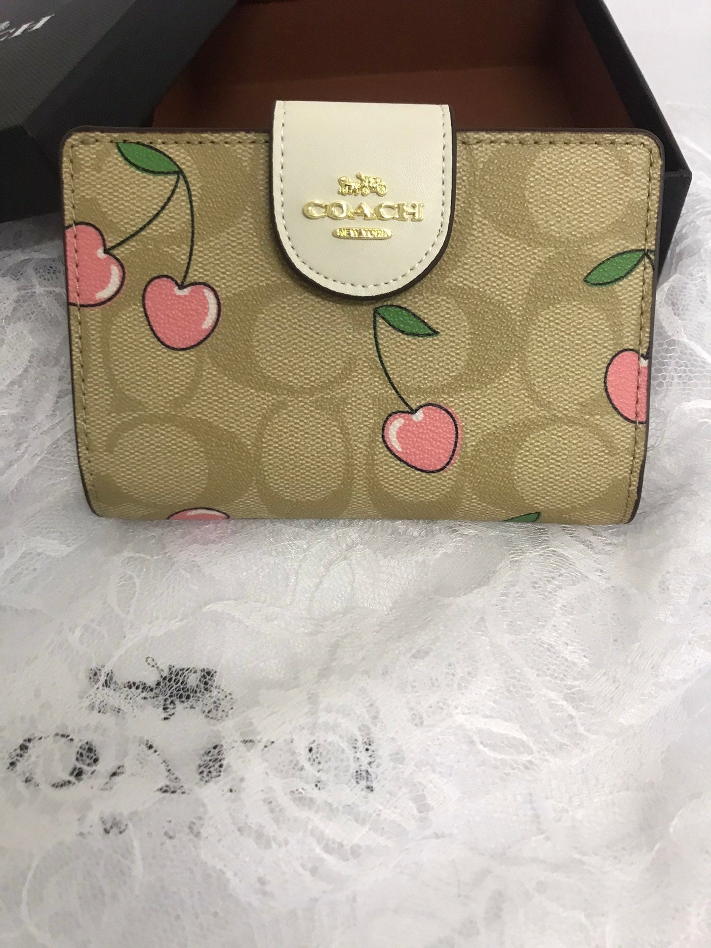 Signature Cherry Wallet
