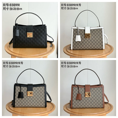 Structured Top Handle Satchel Bag