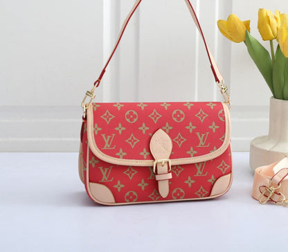 Diane Monogram Canvas Handbag