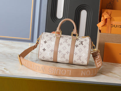 Cylinder Monogram Handbag
