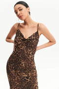 Sahara  Leopard Maxi Dress