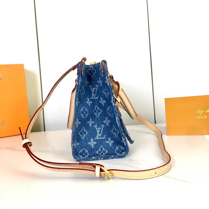 OnTheGo PM Monogram Denim Bag