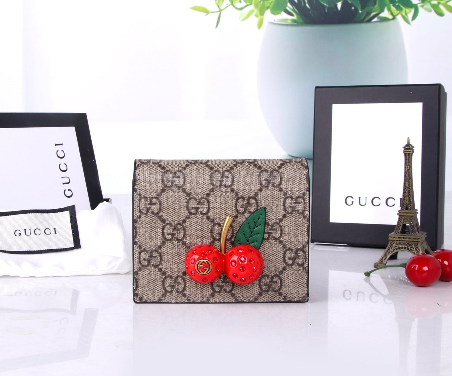 Monogram Card Case Wallet