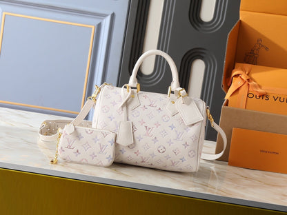 Speedy P9 Bandoulière 25 Pastel Bag & Pouch