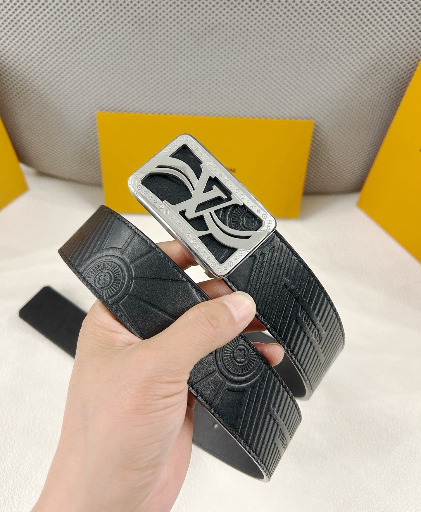 Designer Belt 38 Black