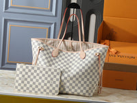 Damier Azur with Beige Interior