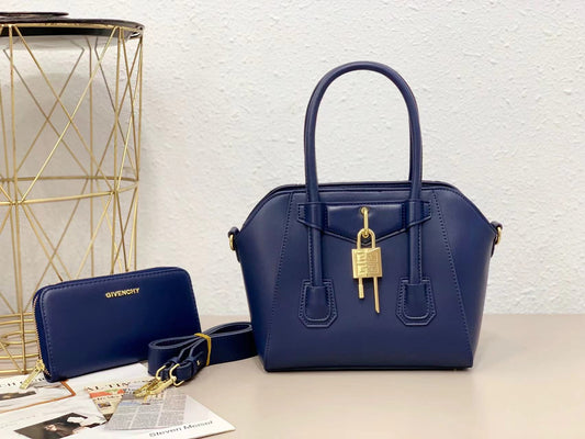Women Leather Tote Bag & Wallet
