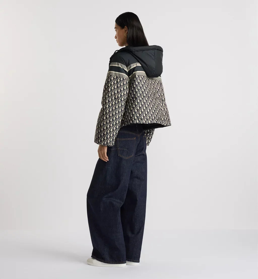 Reversible Cropped Puffer Jacket