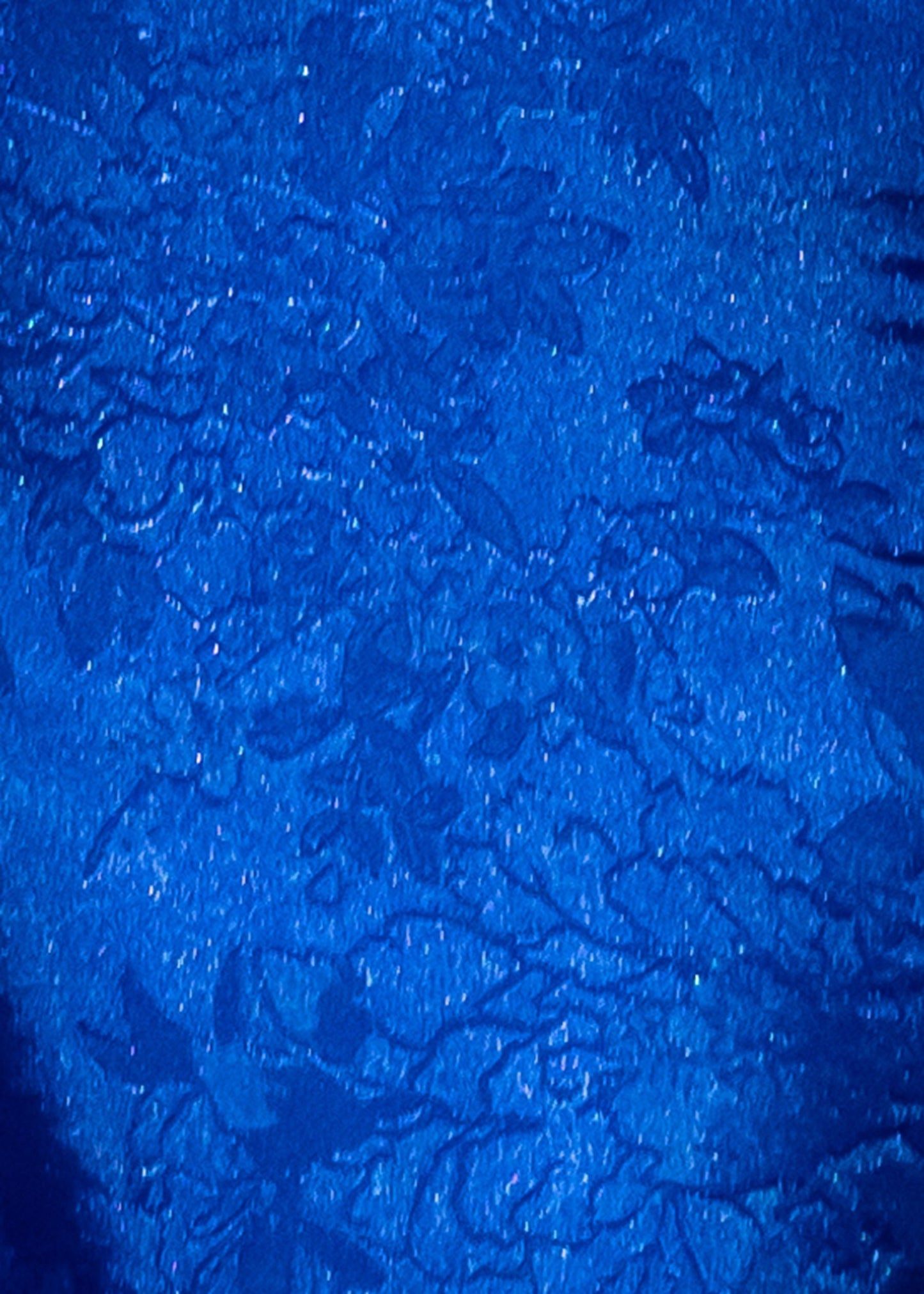 Lavishly Yours Jacquard Mini Dress - Cobalt Blue