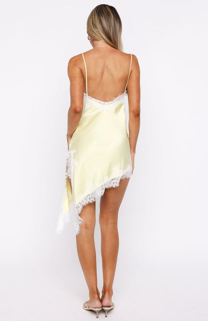 Behind The Light Lace Mini Dress