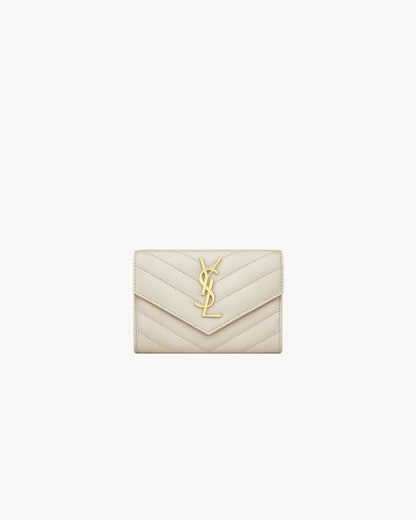 Cassandre Matelasse Small Envelope Wallet