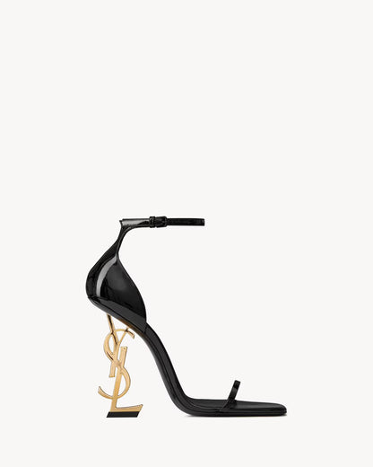 Opyum Sandals In Patent Leather 11cm