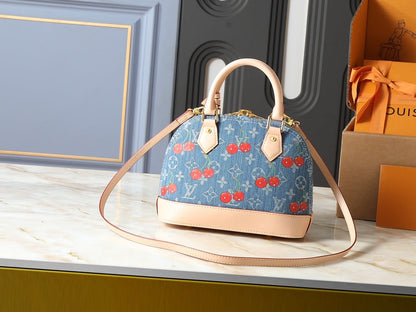 Shell Shape Denim Handbag