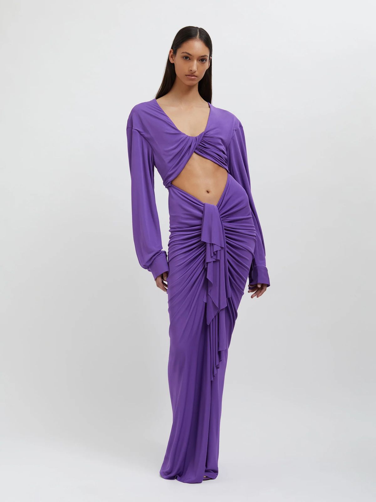 Selene Twist Front Sunset Gown