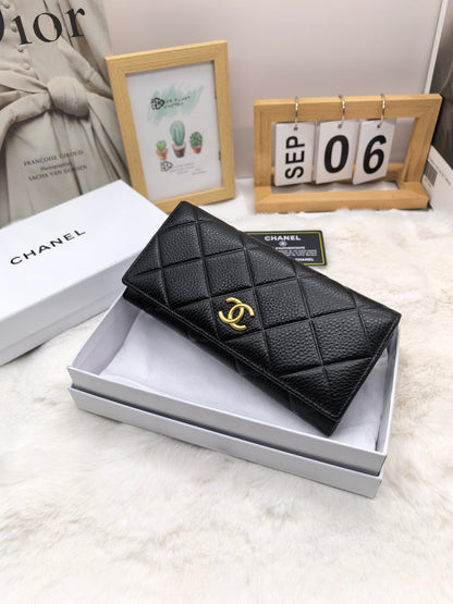 Quilted Long Wallet