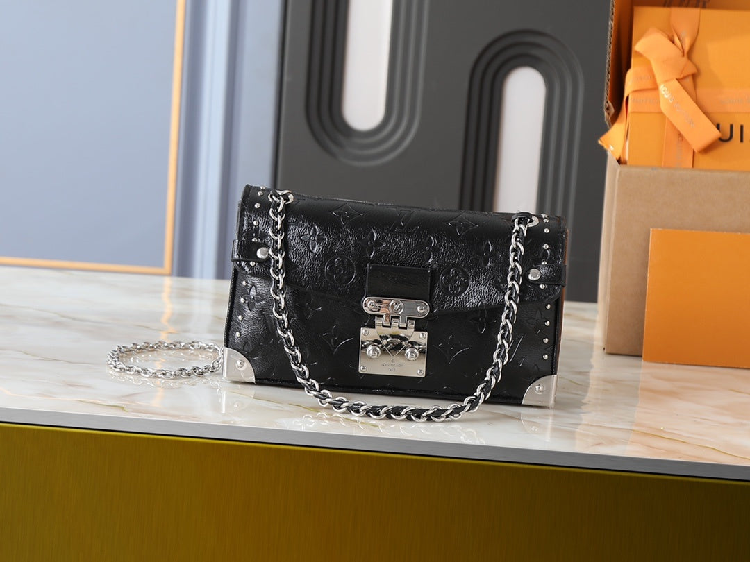 Trunkie East West Monogram Handbag