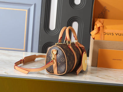 Cylinder Monogram Handbag