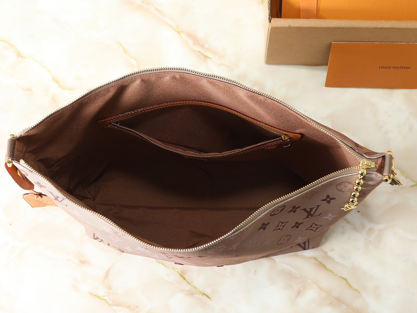 Monogram Canvas Hobo Shoulder Bag