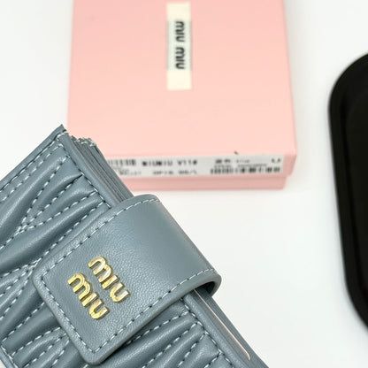 Fine Logo-Lettering Wallet
