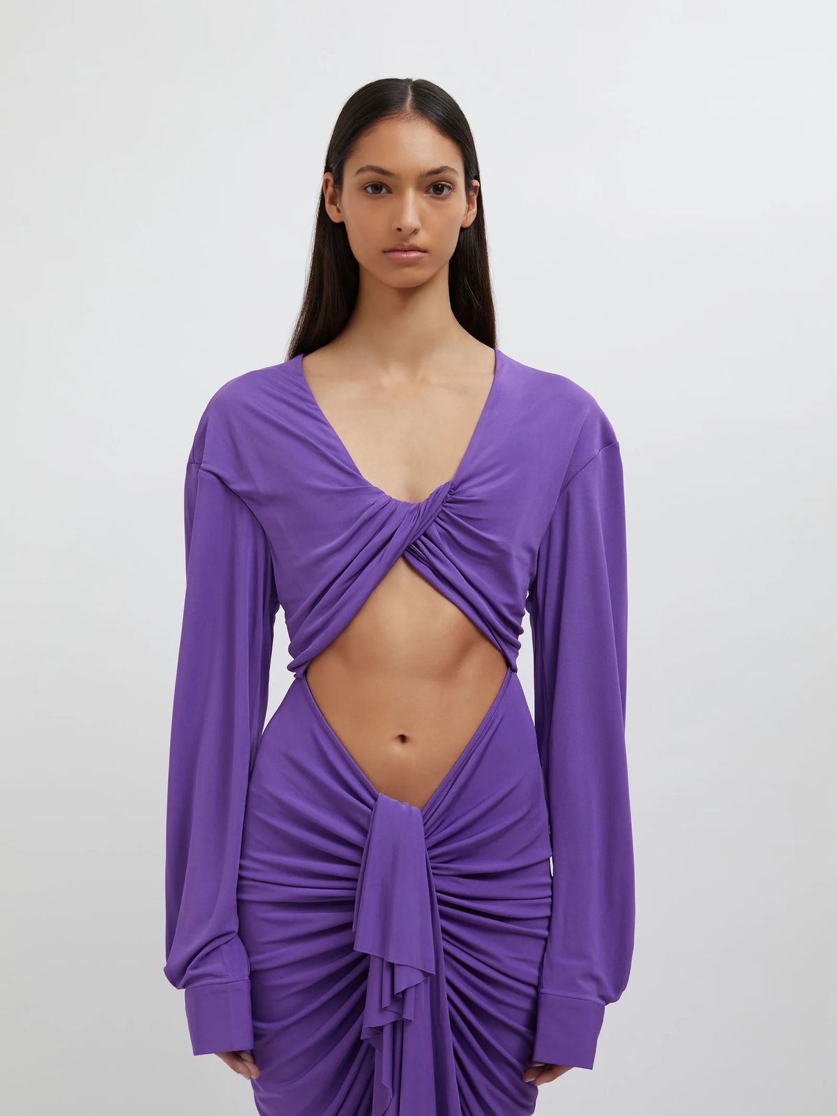 Selene Twist Front Sunset Gown