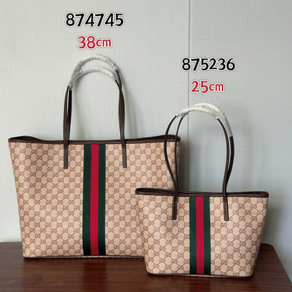 GG Web Stripe Tote Bag