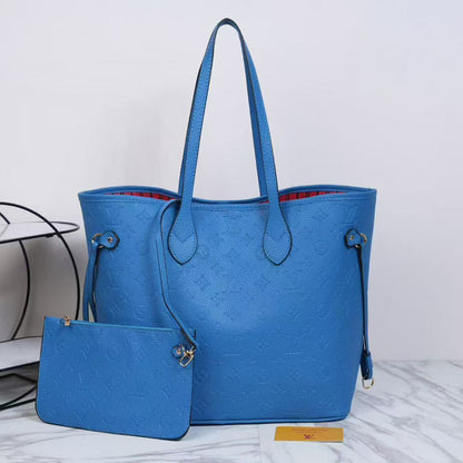 Neverfull MM Tote Bag & Pouch