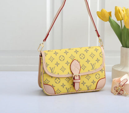 Diane Monogram Canvas Handbag