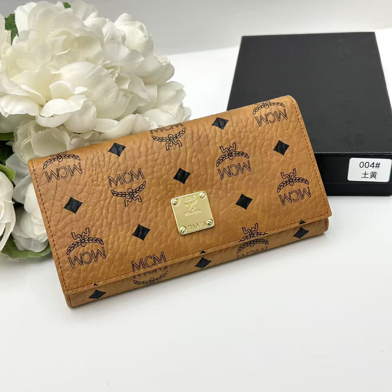 Monogram Pattern Wallet