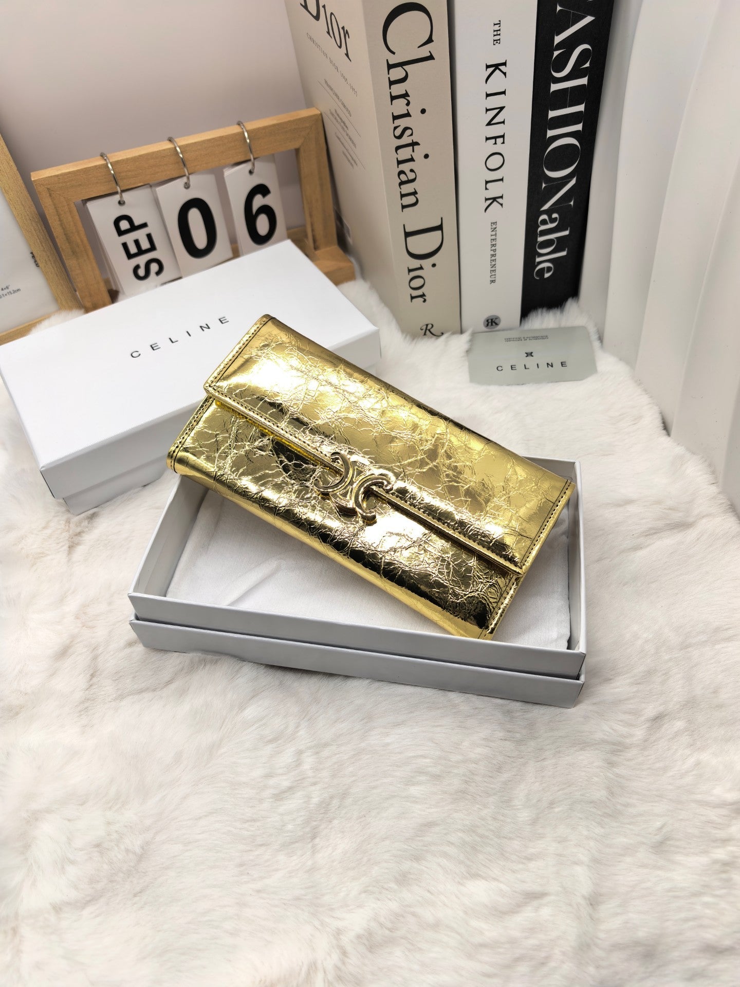 Long Compact Fold Wallet