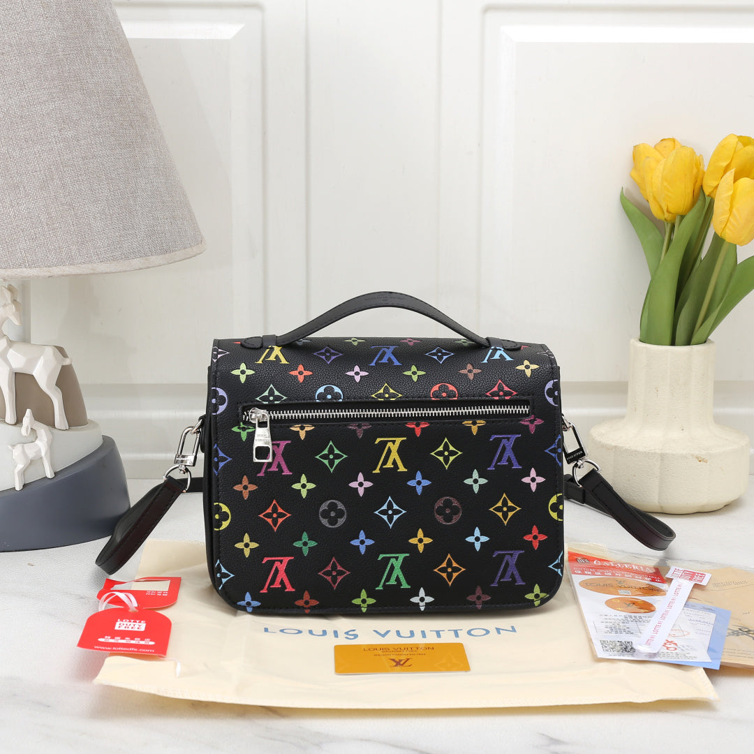 TM Monogram Multicolor Pouch
