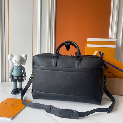 Executive Leather Laptop Briefcase