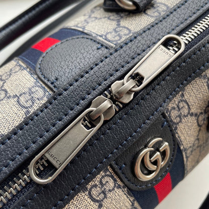 GG Supreme Boston Handbag