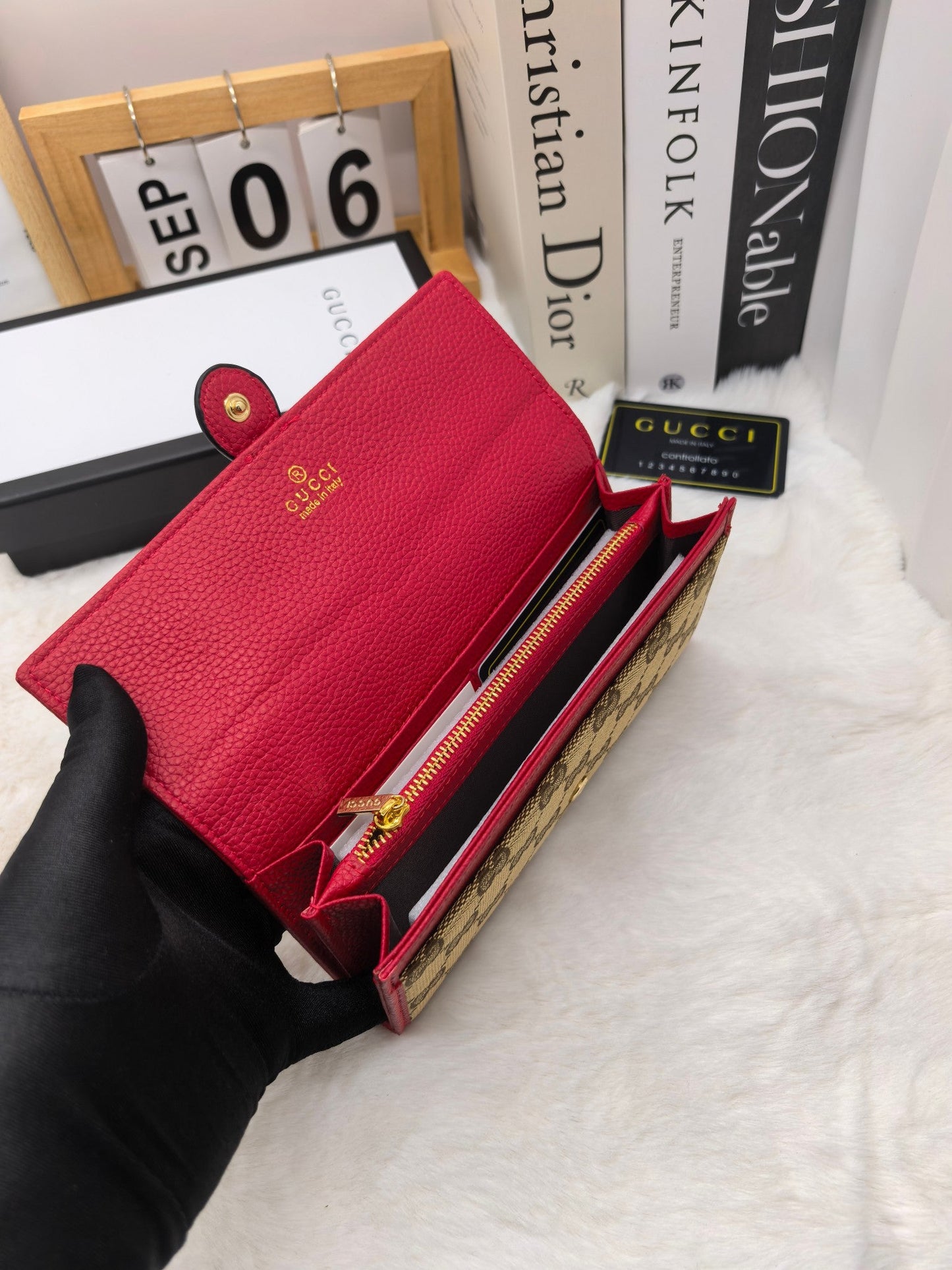 Bamboo Long Wallet