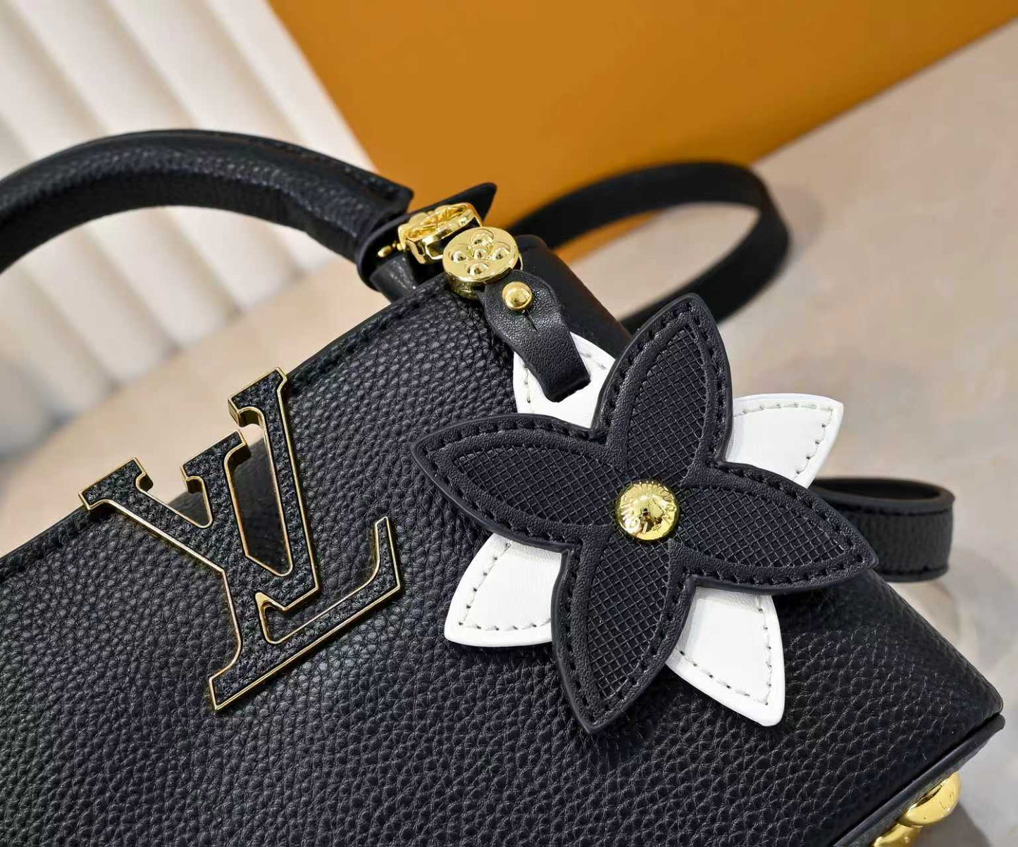 Capucines BB Floral Handbag