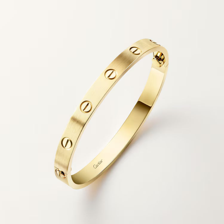 LOVE bracelet, classic model, brushed With Box