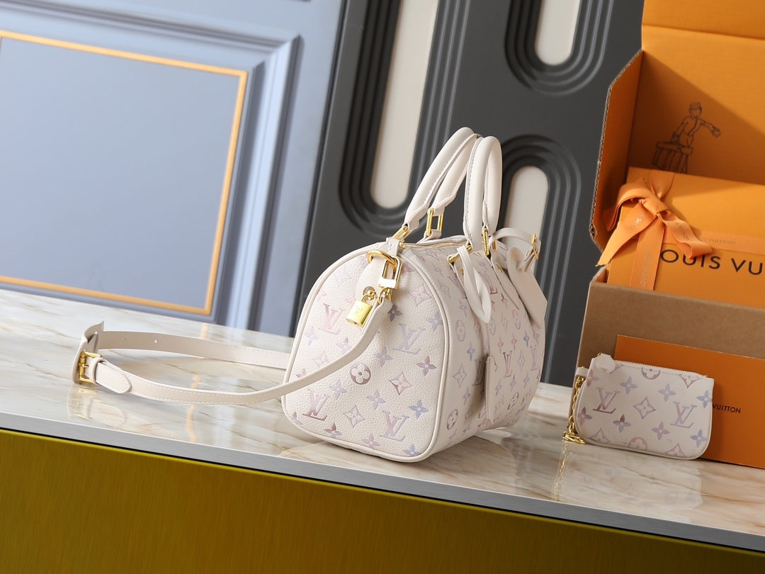 Speedy P9 Bandoulière 25 Pastel Bag & Pouch