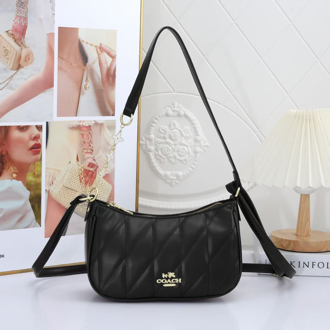 Quilted Shoulder Bag