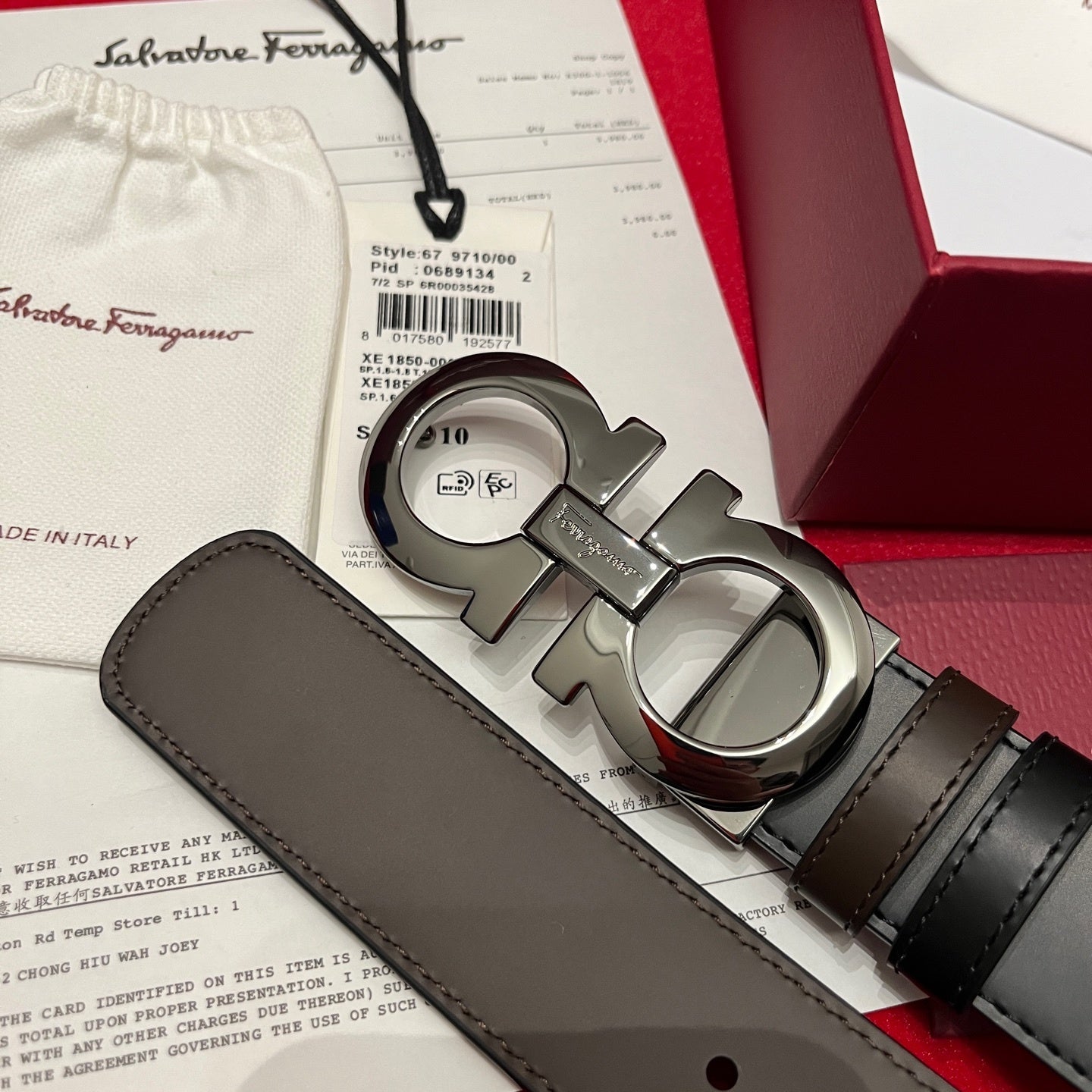 Reversible Belt