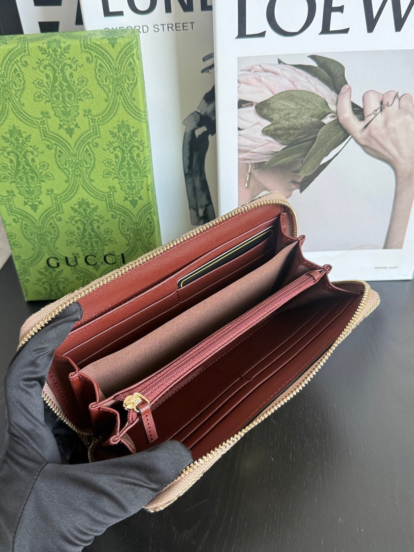 Classic Monogram Zip-Around Long Wallet