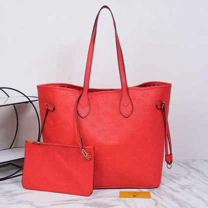 Neverfull MM Tote Bag & Pouch