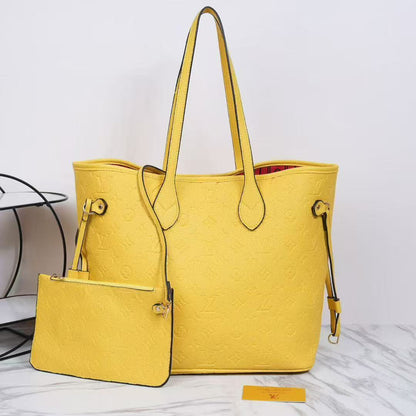 Neverfull MM Tote Bag & Pouch