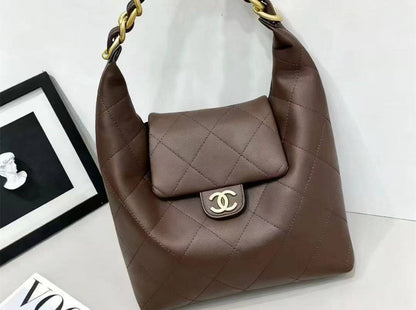 Pocket Hobo Shoulder Bag